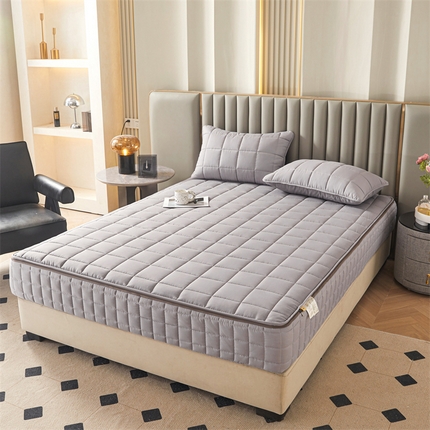 91家纺网 家纺一手货源 找家纺 （总）纤雅床笠 2024新款包边款六面全包床笠