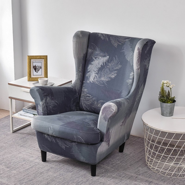 91家纺网 家纺一手货源 找家纺 兴妮雅家纺 2024新款老虎凳套 灰羽毛