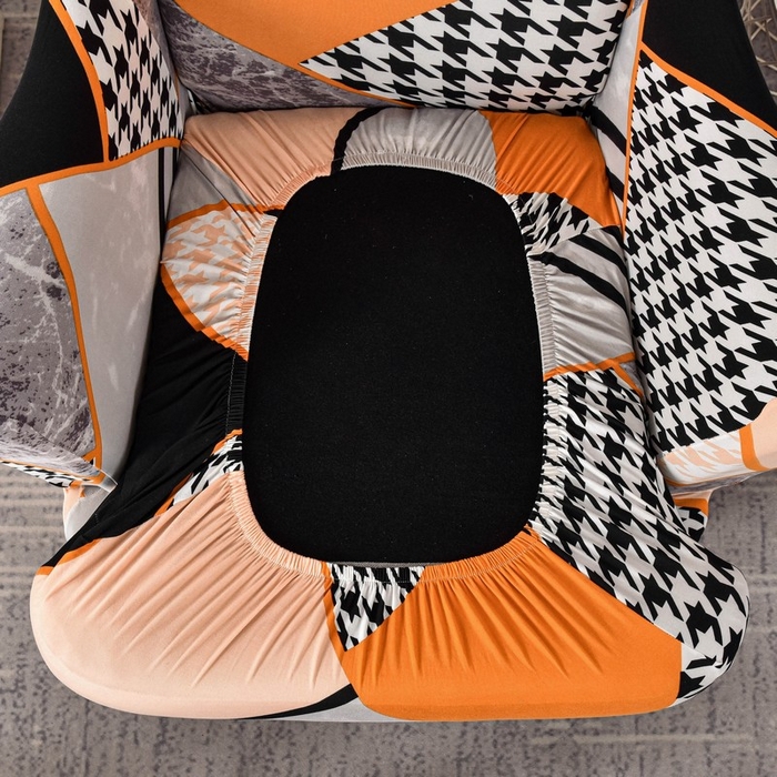 91家纺网 家纺一手货源 找家纺 兴妮雅家纺 2024新款老虎凳套 千鸟格