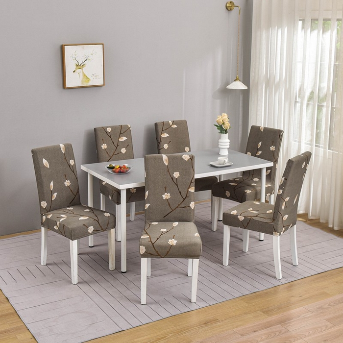 91家纺网 家纺一手货源 找家纺 兴妮雅家纺 2024新款雅芝华士椅子套 一支独秀(咖)