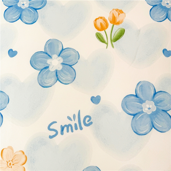 91家纺网 家纺一手货源 找家纺 喜居 2024新款碳光冰丝席床笠款 蓝色花海