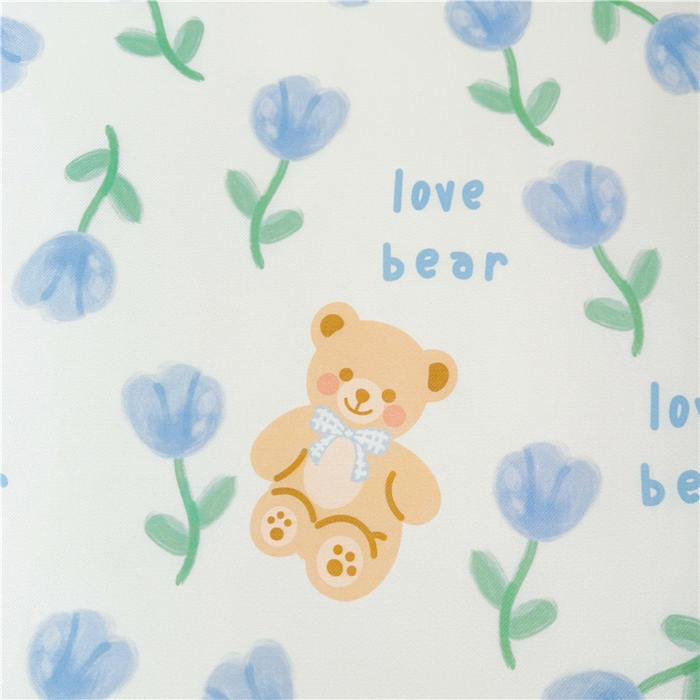 91家纺网 家纺一手货源 找家纺 喜居 2024新款碳光冰丝席床笠款 花丛熊