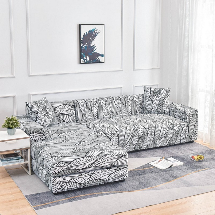 91家纺网 家纺一手货源 找家纺 兴妮雅家纺 2024新款雅芝华士贵妃沙发套 繁枝叶茂