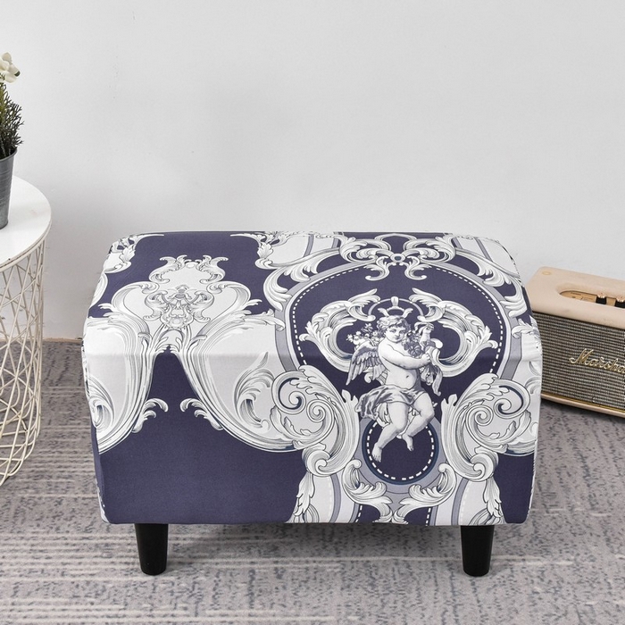 91家纺网 家纺一手货源 找家纺 兴妮雅家纺 2024新款老虎凳套 罗马风情 