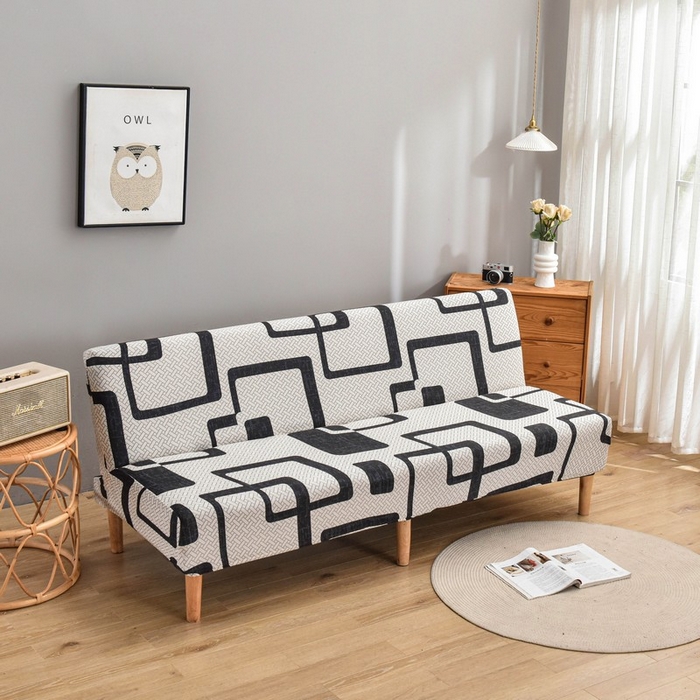 91家纺网 家纺一手货源 找家纺 兴妮雅家纺 2024新款雅芝华士沙发床 格纹方块