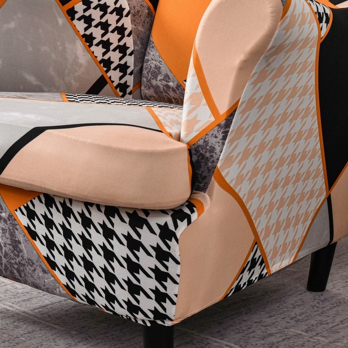 91家纺网 家纺一手货源 找家纺 兴妮雅家纺 2024新款老虎凳套 千鸟格