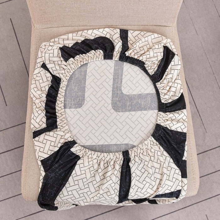 91家纺网 家纺一手货源 找家纺 兴妮雅家纺 2024新款雅芝华士椅子套 格纹方块