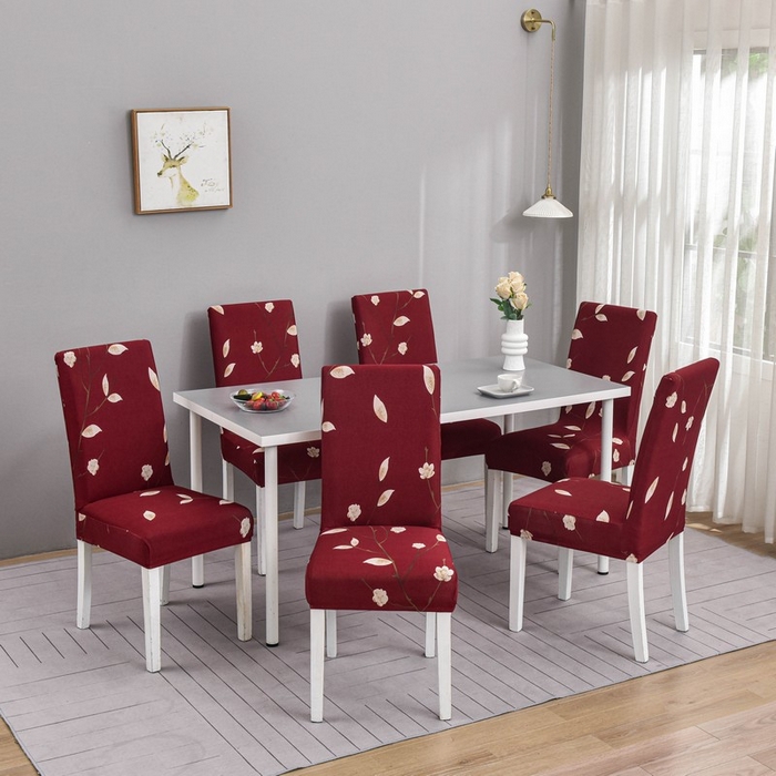 91家纺网 家纺一手货源 找家纺 兴妮雅家纺 2024新款雅芝华士椅子套 一支独秀(红)