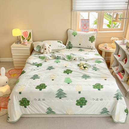 91家纺网 家纺一手货源 找家纺 （总）简宜家居（朝初家纺） 2025新款凉感丝夏被