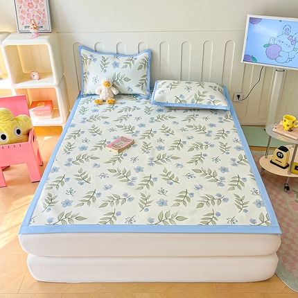 安哆啦家纺 2024新款A类冰藤印花凉席 森林来信-凉席款