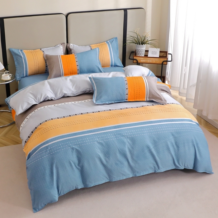 91家纺网 家纺一手货源 找家纺 北部居 2025新款加厚化纤单被套 暮春品调