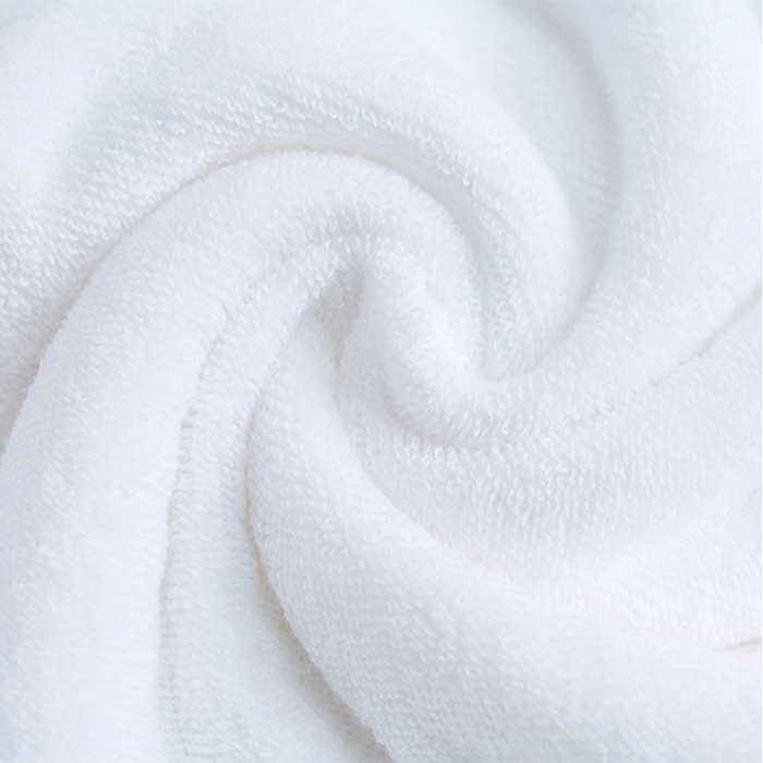 91家纺网 家纺一手货源 找家纺 朴尔2024新款全棉32股小棱形系列毛巾浴巾 35*75毛巾洁白色