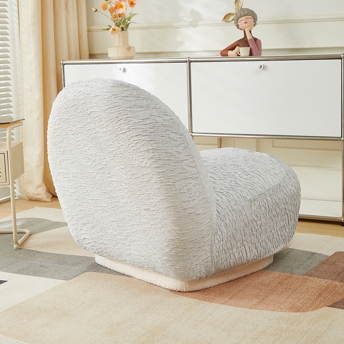 91家纺网 家纺一手货源 找家纺 （总）丝绮鹿2024新款梭织浮雕云纱纹系列-雪梨沙发椅套