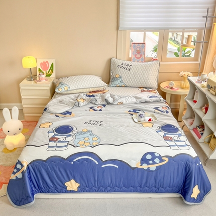 91家纺网 家纺一手货源 找家纺 （总）简宜家居（朝初家纺） 2025新款凉感丝夏被