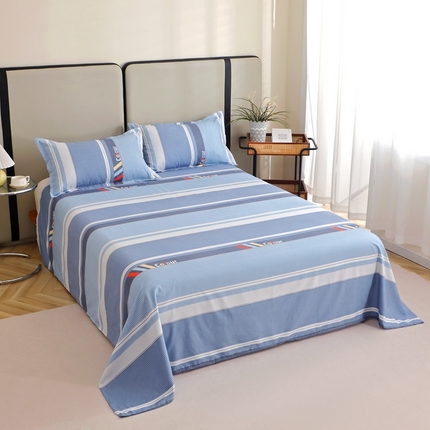 北部居 2025新款加厚化纤单床单 云中漫步