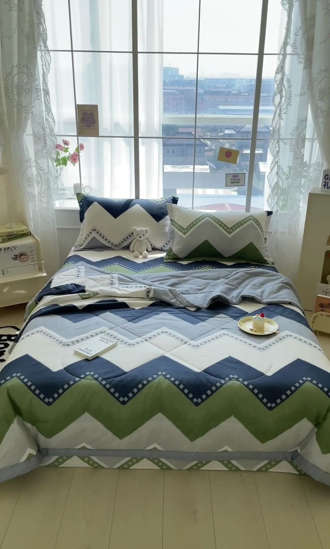 91家纺网 家纺一手货源 找家纺 菲梵家纺 2025春夏新品A类全棉喷气印花夏被 被子被芯 莱赛尔