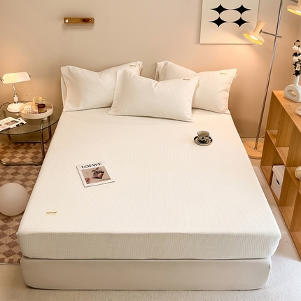 91家纺网 家纺一手货源 找家纺 （总）2024沐辰家居-华夫格系列床笠单品