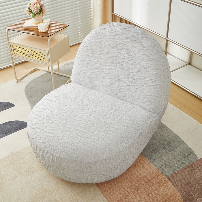 91家纺网 家纺一手货源 找家纺 （总）丝绮鹿2024新款梭织浮雕云纱纹系列-雪梨沙发椅套