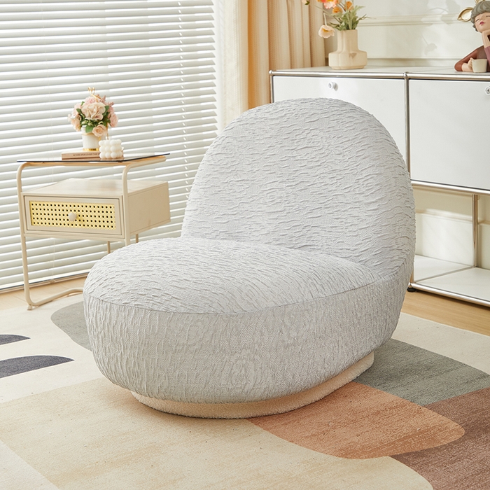 91家纺网 家纺一手货源 找家纺 （总）丝绮鹿2024新款梭织浮雕云纱纹系列-雪梨沙发椅套