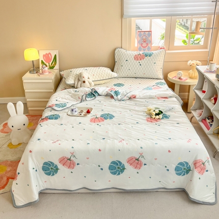 91家纺网 家纺一手货源 找家纺 （总）简宜家居（朝初家纺） 2025新款凉感丝夏被