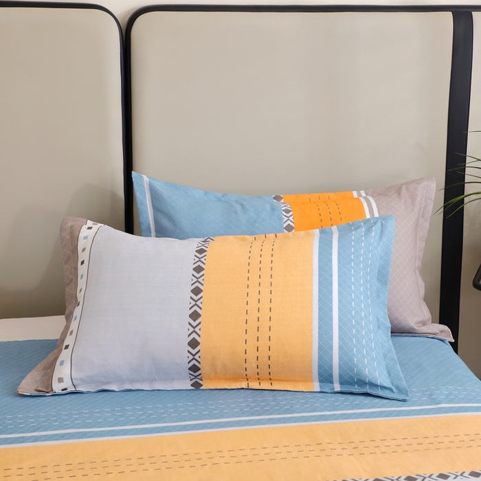 91家纺网 家纺一手货源 找家纺 北部居 2025新款加厚化纤单床单 暮春品调