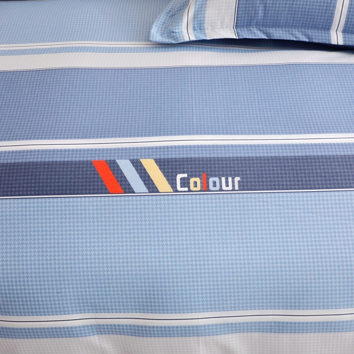 91家纺网 家纺一手货源 找家纺 北部居 2025新款加厚化纤单被套 云中漫步