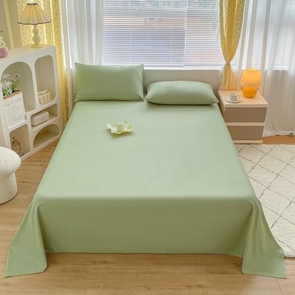 91家纺网 家纺一手货源 找家纺 （总）暖季 2025新款40支全棉纯色床单