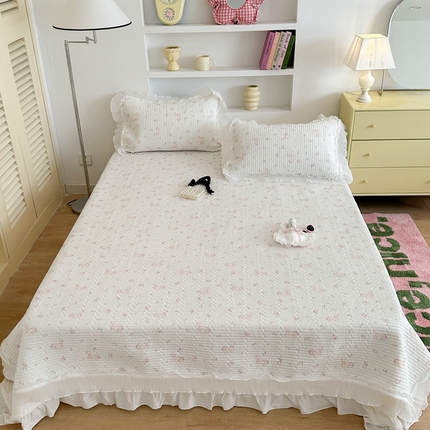 91家纺网 家纺一手货源 找家纺 （总）昔可家纺 2024新款凉感冰皮床盖和同款夏被