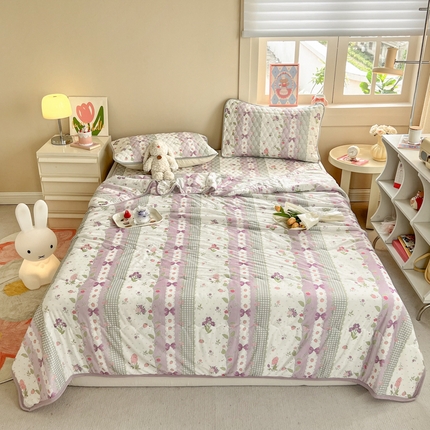 91家纺网 家纺一手货源 找家纺 （总）简宜家居（朝初家纺） 2025新款凉感丝夏被