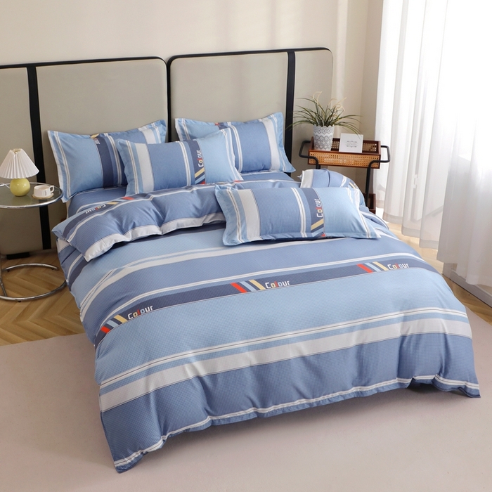 91家纺网 家纺一手货源 找家纺 北部居 2025新款加厚化纤单被套 云中漫步