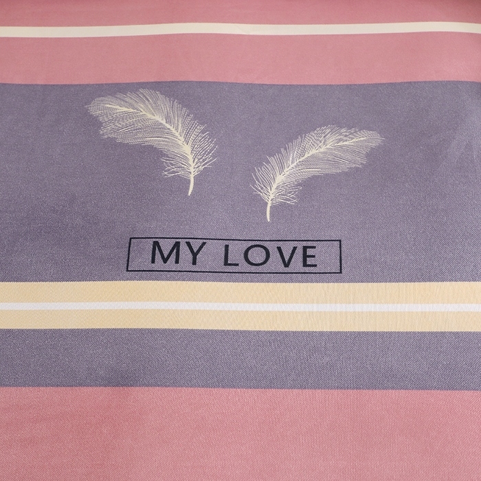 91家纺网 家纺一手货源 找家纺 北部居 2025新款加厚化纤四件套 梦之羽