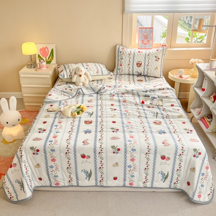 91家纺网 家纺一手货源 找家纺 （总）简宜家居（朝初家纺） 2025新款凉感丝夏被