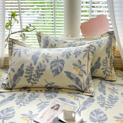 91家纺网 家纺一手货源 找家纺 （总）菲梵家纺 2025新款A类无荧光全棉老粗布单品枕套