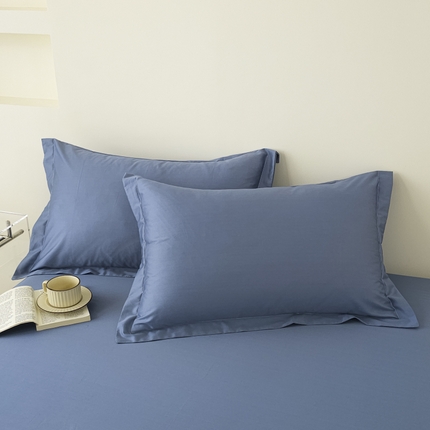 91家纺网 家纺一手货源 找家纺 （总）百寐 2024高端轻奢纯色13372全棉信封开口式宽边加大枕套50*80/40*60/48*74