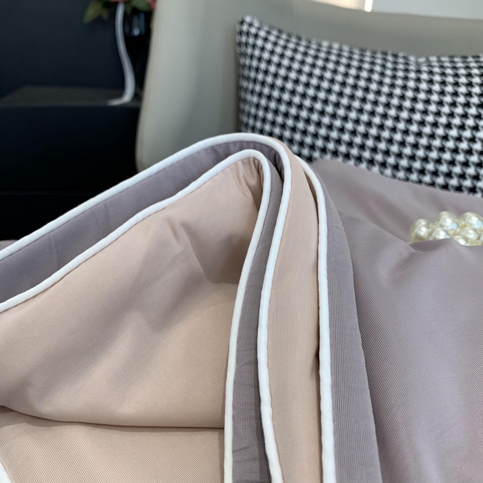 91家纺网 家纺一手货源 找家纺 奈萝家纺 2025新款A类凉感丝小凉皮夏被可机洗夏被新品空调被 咖啡拿铁