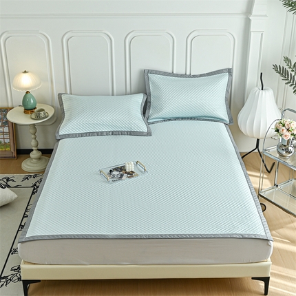 91家纺网 家纺一手货源 找家纺 共鸣沙发垫 新款简约凉豆豆凉席 凉豆豆绿色