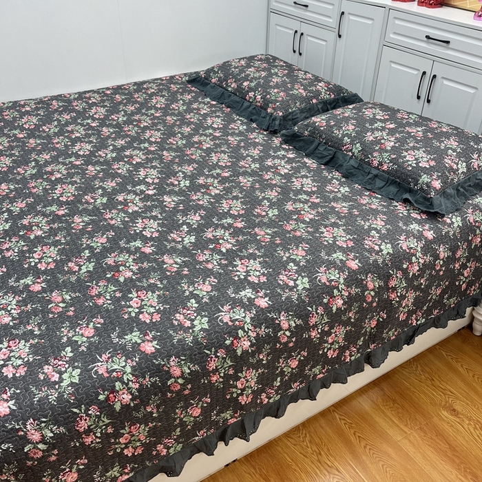 91家纺网 家纺一手货源 找家纺 暖居 2024新款支持定制纯棉榻榻米三件套单件被套农村大炕盖 中国美