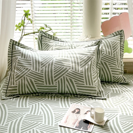 91家纺网 家纺一手货源 找家纺 （总）菲梵家纺 2025新款A类无荧光全棉老粗布单品枕套