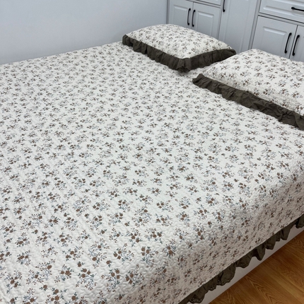 91家纺网 家纺一手货源 找家纺 暖居 2024新款支持定制纯棉榻榻米三件套单件被套农村大炕盖 墨尔本