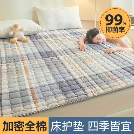 91家纺网 家纺一手货源 找家纺 （总）丽诺 2024新款全棉13070防滑床褥