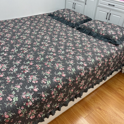 91家纺网 家纺一手货源 找家纺 暖居 2024新款支持定制纯棉榻榻米三件套单件被套农村大炕盖 中国美