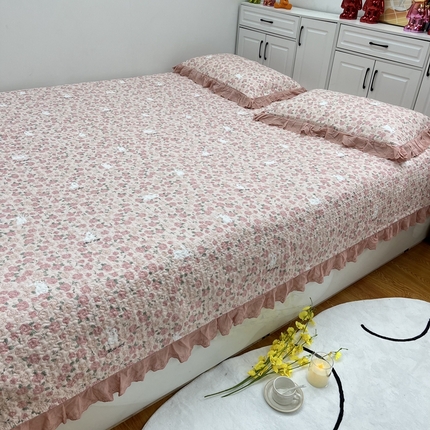 91家纺网 家纺一手货源 找家纺 （总）暖居 2025新款支持定制纯棉榻榻米三件套单件被套农村大炕盖