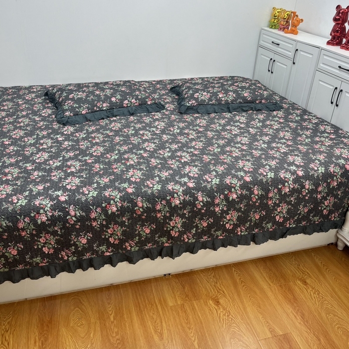 91家纺网 家纺一手货源 找家纺 暖居 2024新款支持定制纯棉榻榻米三件套单件被套农村大炕盖 中国美