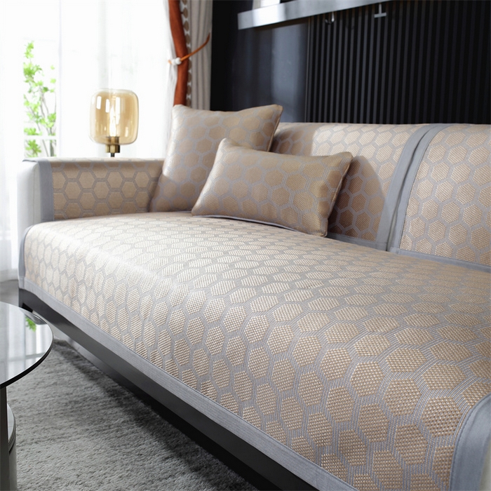 91家纺网 家纺一手货源 找家纺 共鸣沙发垫 新款夏季新款冰藤沙发垫 冰藤金