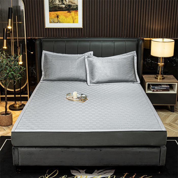 91家纺网 家纺一手货源 找家纺 （总）共鸣沙发垫 新款简约冰丝凉感凉席