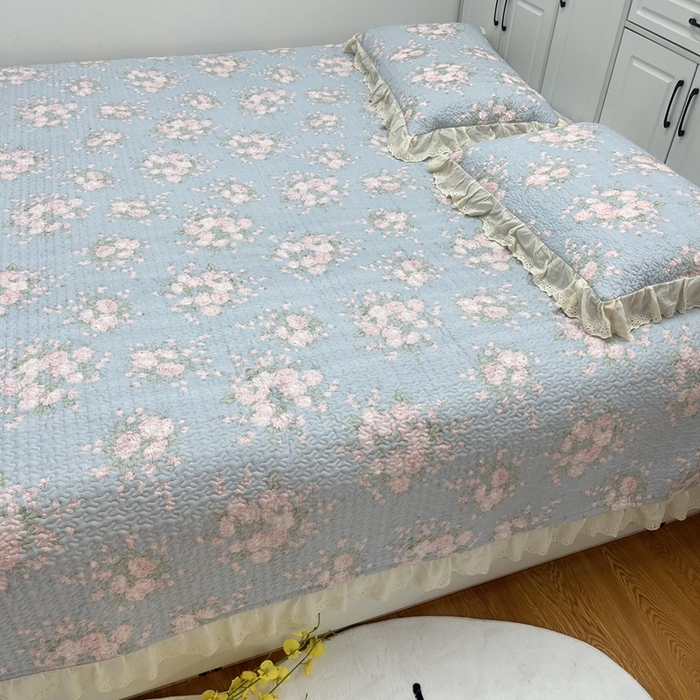 91家纺网 家纺一手货源 找家纺 暖居 2024新款支持定制纯棉榻榻米三件套单件被套农村大炕盖 苏里南