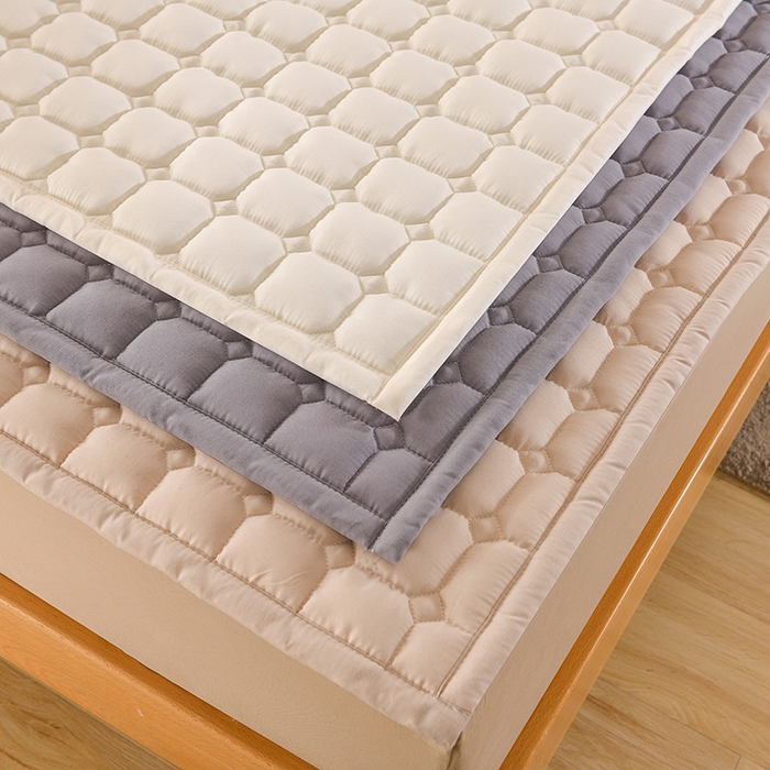 91家纺网 家纺一手货源 找家纺 恋绒家纺 2025升级款水洗棉床褥隔尿防水床垫隔尿垫护理垫床护罩垫子 防水款-浅驼色