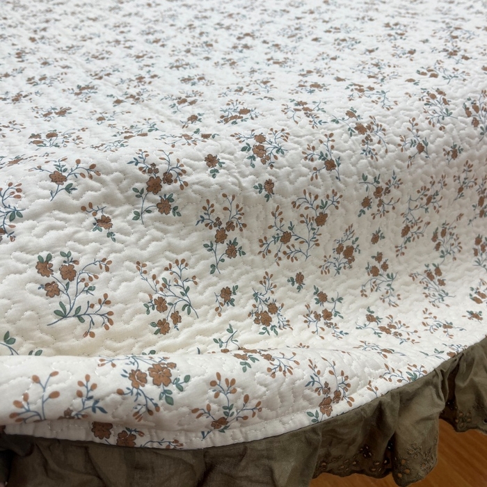 91家纺网 家纺一手货源 找家纺 暖居 2024新款支持定制纯棉榻榻米三件套单件被套农村大炕盖 墨尔本