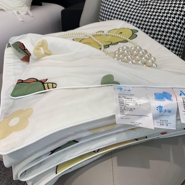 91家纺网 家纺一手货源 找家纺 （总）奈萝家纺 2025新款A类凉感丝小凉皮夏被可机洗夏被新品空调被