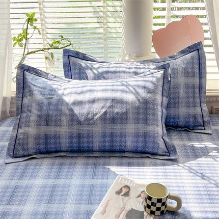 91家纺网 家纺一手货源 找家纺 （总）菲梵家纺 2025新款A类无荧光全棉老粗布单品枕套